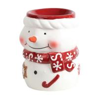 Aroma Snowman Ceramic Wax Melt Warmer Extra Image 1 Preview
